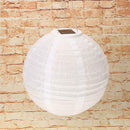 LED Solar Lantern Ball Light Waterproof Outdoor Wedding Festival Decor Lamp