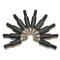 10 pcs 3.5mm 1/8" Audio Male Plug Jack Adapter Stereo Connector Headphone ^