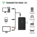 Smart Bluetooth 5.0 Transmitter Receiver 2In1 Adapter TV Audio PC C4D1 K1H5