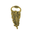 Golden Feather Bottle Opener Beer Bar Tools Wedding Favor Party Gifts 3C