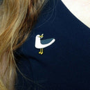 Men Women Funny Cartoon Duck Enamel Badge Brooch Pin Collar Lapel Badge Jewelry