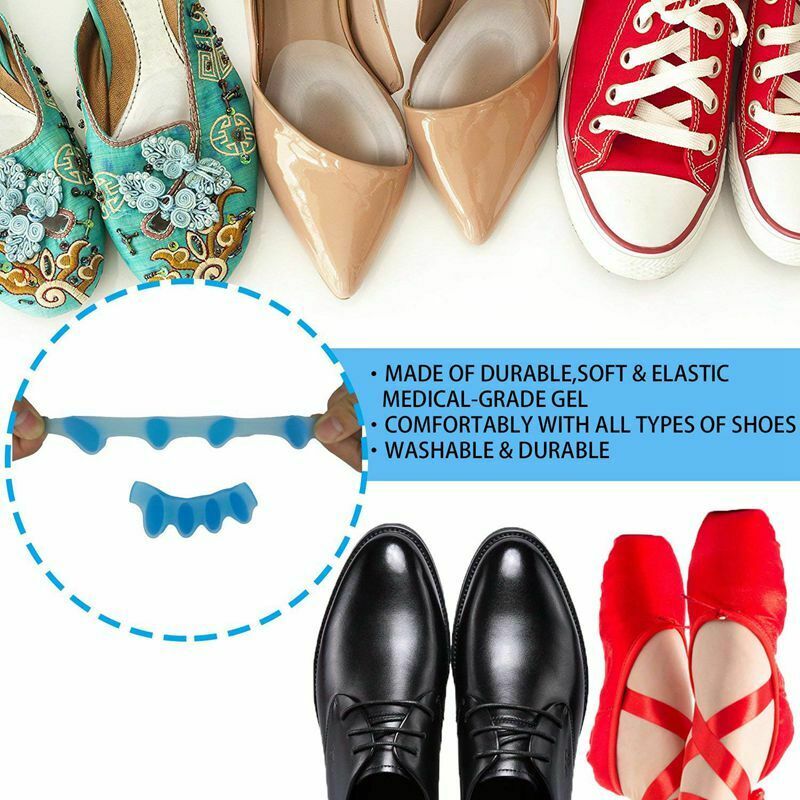 Corrector, Toe Separator,Bunion Relief Protectors New Material Gel Hammer T K7I5