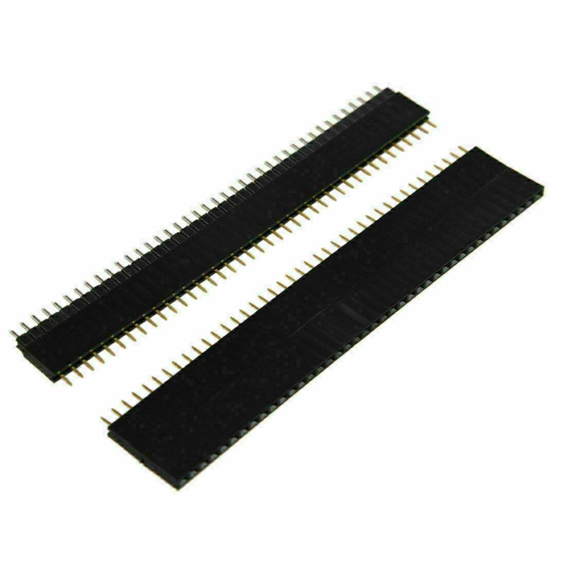 5Pcs 40 Pin 2.54mm Single Row Straight Male + Female Header AD Ne Strip G0H X4L8