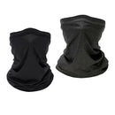 2Pcs Mens Sports Balaclava Dustproof Headscarf Ski Neck Gaiter Headband