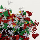 Pack of 50g Christmas Table Confetti Xmas Tree and Snowflake Star Throwing