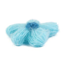 20pcs 4.5cm Handmade Crochet Flowers Appliques Craft Trim Accessories Blue