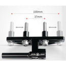 Modified Motorcycle Mirror Extended Crossbar Bracket Extension Aluminum Holder