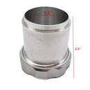 1.5 "1 1/2" Outside Diameter ALUMINUM FILLING NECK Welding And Cap Fuel Oil