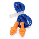 10Pcs Soft Silicone Corded Ear Plugs Reusable Hearing Protection Earplugs U O4H6