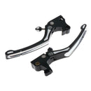 2pcs 185mm Dirt Bike Regulator Clutch Brake Lever Fit for 04-13 XL Sportster