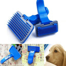 Self Clean Pet Care Hand Grooming Hair Brush Comb Cleaning Dog Puppy Cat KiR 3C