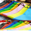 5PCS Hot Sunglasses Bag Pouch Soft Cloth Cleaning Optical Glasses Case 3CO