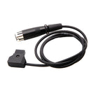 Pack of 2 Male D-Tap B Type Power Tap to 4-Port Female D-Tap Hub Adapter