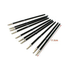 100x Ball Point Ink Pen Refills Replacement Black School E9R9 Office Writin C9A5