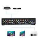 8 Way RCA AV Switch Box For DVD / LCD / TV / PC