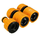3pcs Quick Tap Water Connector Adapter Fast Coupling Adaptor Drip Tape 3/4i