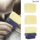 3Pc Hair Dyeing Coloring Application Brush Soft Sponge Cutting Neck Clean ToolME