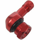 2x CNC 90 Degree 11.3mm Angle Tyre Valve Extension Motorbike Biketek Motorc