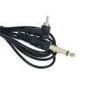 Black Silicone Tattoo Clip Cord Wire Cable For Machine Gun Kit Set Sup f+