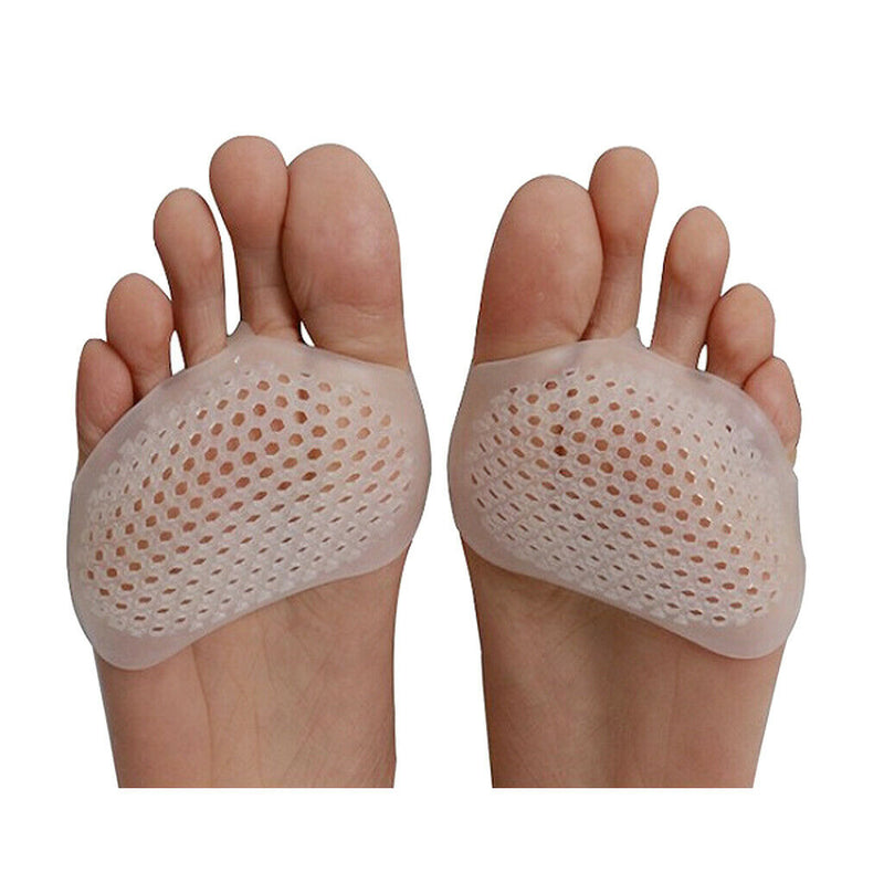 Gel Metatarsal Ball of Foot Insoles Pads Cushions Forefoot Pain Support (1 Pair)