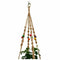 Flower Plant Hanger Pot Hanging Holder Macrame Basket Rope Kit Home Garden