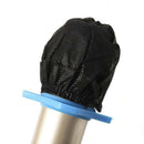 100Pcs/Set Black Disposable Sanitary Microphone Full Covers for Karaoke USB Mic