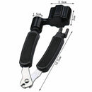 Black 3 in 1 Multifunction Guitar String Winder String Cutter Pin Puller