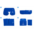 NatureHike U Shape Inflatable Neck Pillow Memory Massage Protect Headrest C