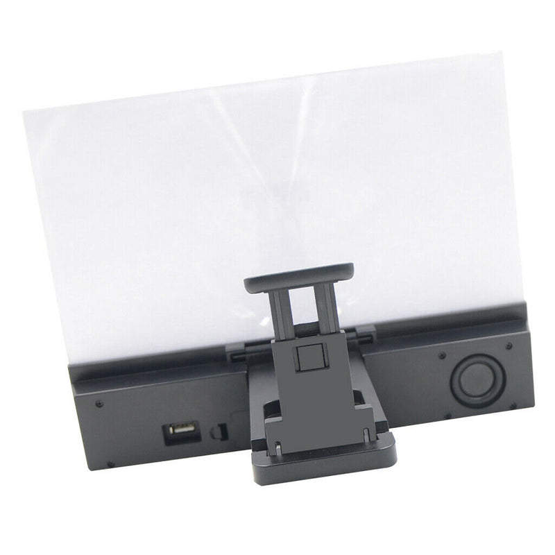Folding 12 "Bluetooth Speaker Screen Phone For Movies Video Games