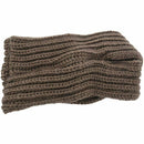 Winter Women Knit Bohemia Weaving Cross Headband Handmade Hairband Head wra F6V6