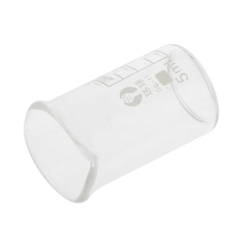 5ml Laboratory Borosilicate Glass Beaker Measuring Cup Lab Glassware