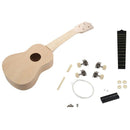 21inch White Wooden Ukulele Soprano Hawaiian Guitar Uke Kit Musical Instrum
