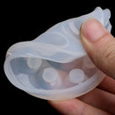 Round Silicone Mold DIY Jewelry Pendant Mould Handmade Craft Making Tool I4P8