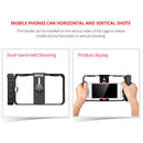 Dual Handle Handheld Video Cage Stabilizer Kit Support Recording Grip Rig