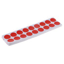 900pcs Self Adhesive Target Paster, Shooting Splatter Stickers Patches Red
