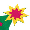 New Kids DIY Stereo Felt Christmas Tree with Decorations Door Wall Hanging