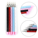 Double Different Head Dotting Pen Nail Dotting Tool Tips Bead Picker Wax Pen  Gw