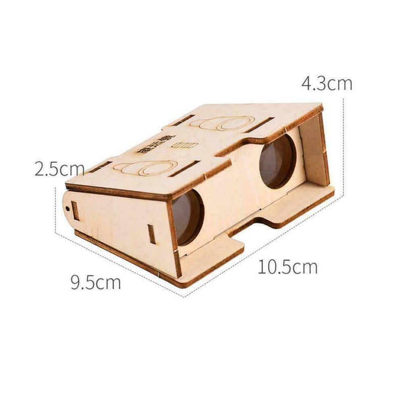 Red Telescope Children's Magnifier Scientific Experiments Exploring Toys Fa Z7K8