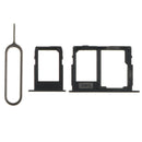 2 Pieces Standard Durable Sim Card Tray Holder SD Slot Replacement Part For