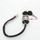 4-Wire Pin Ignition Key Barrel Switch for Go Kart ATV Quad Dirt Bike Scooter