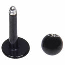 10x Black titanium anodized Labret /Monroe Lip Chin Body piercing jewelry 1 W3H7