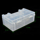 Portable Transparent Plastic Battery Case Holder Storage Box for /A Battery New