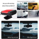 150W DC 12V Vehicle Heater Portable Car Heating Cooling Thermostat (Red)