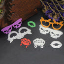 4pcs Glasses Mouth Cutting Die Stencil Paper Card Embossing Scrapbook Album