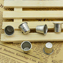 10pcs Retro Finger Thimble Protector Sewing Pin Neddle New.. Shield Metal A6R0