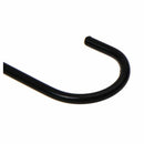 1 x 3" S-Shape Metal Hook---Black Y6J2