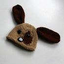 Punny Dog Newborn Baby Crochet Knit Photography Photo Prop Hat Costume Set