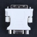 DVI-I Male (24 +5) To VGA Female Adapter Converter White