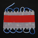 1*10pcs 5050 SMD 3 LED Module LED Strip String Light Waterproof DC 12V blue C5J1