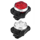 USB Rechargeable LED MTB Bike Bicycle Front Lights Set Headlight Tail Rear Lamp
